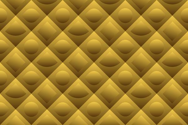 Premium seamless pattern with golden colors and geometric line, circle, stripe shapes. Modern luxury for poster, banner, website, flyer, fabric