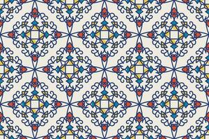 Turkish Mosque Window Vector Seamless Pattern. Ramadan mubarak muslim background. Traditional ramadan kareem mosque pattern with gold grid mosaic. Islamic window grid design of lantern shapes tiles.