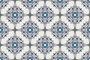 Turkish Mosque Window Vector Seamless Pattern. Ramadan mubarak muslim background. Traditional ramadan kareem mosque pattern with gold grid mosaic. Islamic window grid design of lantern shapes tiles.