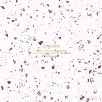 Terrazzo Pattern. Endless cement texture background vector