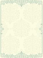 Classy decorative frame. Elegant element for design template, place for text. Floral border. Lace decor for birthday and greeting card, wedding invitation. vector