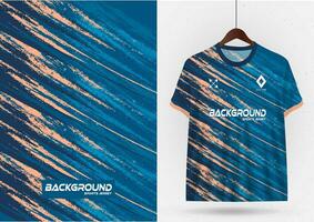 soccer jersey t-shirt design template mockup for football club vector