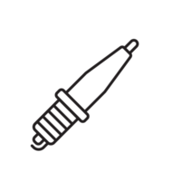 Illustration of spark plug png