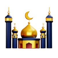 Ramadán 3d icono ilustración png