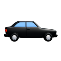 carro 3d ilustração ícone png