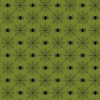 Simple Halloween seamless pattern with black pattern vector