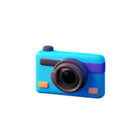 3d illustrazione fotocamera digitale polaroid png