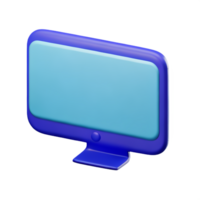 computadora 3d icono ilustración png