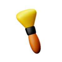 Brush 3d icon illustration png