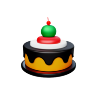cake 3d icon illustration png