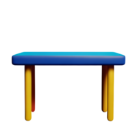 tafel 3d icoon illustratie png