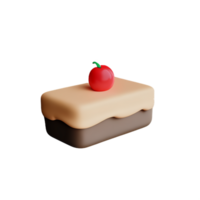 gâteau 3d icône illustration png