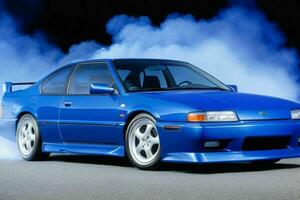 deporte coche subaru svx 1990 jdm. Pro foto