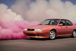 Sport car Subaru SVX 1990 JDM. Pro Photo