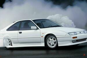 Sport car Subaru SVX 1990 JDM. Pro Photo