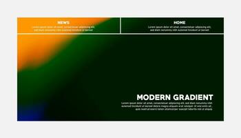 Modern Background Design with Gradient and Grain Texture. Minimalist Gradient Background with geometric shapes for Website design, landing page, wallpaper, banner, poster, flyer, and presentation vector