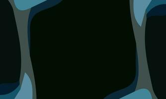 Aesthetic blue abstract background with copy space area. Suitable for poster and banner vector