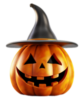 Halloween citrouille éléments. génératif ai png