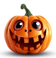 halloween pumpkin elements. generative ai png