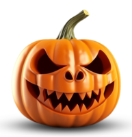 halloween pumpkin elements. generative ai png