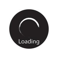 loading icon vector