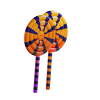 3d illustratie van een lolly png