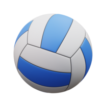 3d illustration av en volleyboll boll png