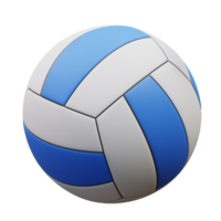 3d illustration av en volleyboll boll png