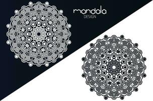 Circular Mandala Vector, Mandala Design and Template, Luxury Mandala Design. vector