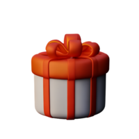 gift box 3d rendering icon illustration png