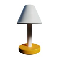 lampada 3d interpretazione icona illustrazione png