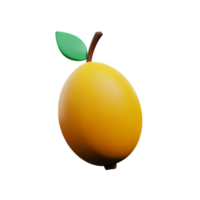 mango 3d renderen icoon illustratie png