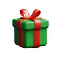 gift box 3d rendering icon illustration png