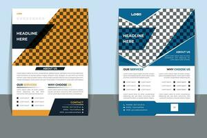 corporate Business Flayer design. vector