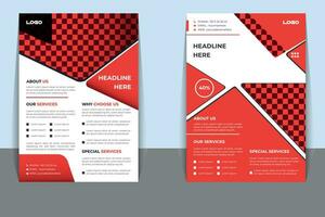 corporate Business Flayer design. vector