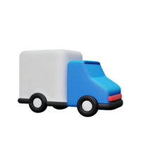 delivery 3d rendering icon illustration png