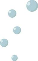 submarino burbujas ilustración vector