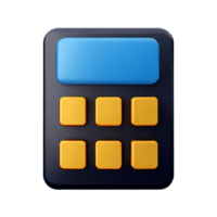 calculatrice 3d utilisateur interface icône png