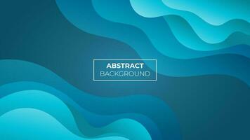 Abstract water waves background. Vector illustration design