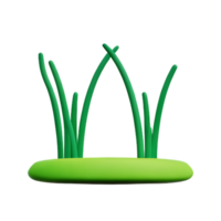 Gras 3d Symbol Illustration png