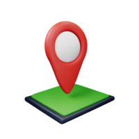 location 3d icon illustration png