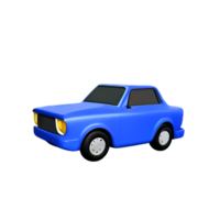 coche 3d ilustración icono png