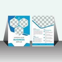 Minimalist Business Flyer Design Template vector