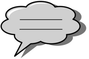 speech bubble icon vector illustration