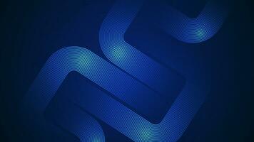 Dark blue simple abstract background with lines in a geometric style as the main element. vector