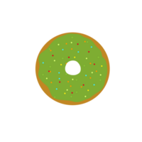 matcha saupoudrer beignets png