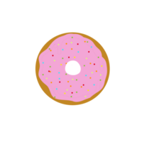 fraise printemps Donut png