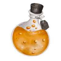 Halloween medicne Flasche png