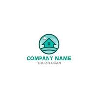 Home Land Logo Design Vector