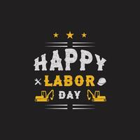 labor day t-shirt template design vector